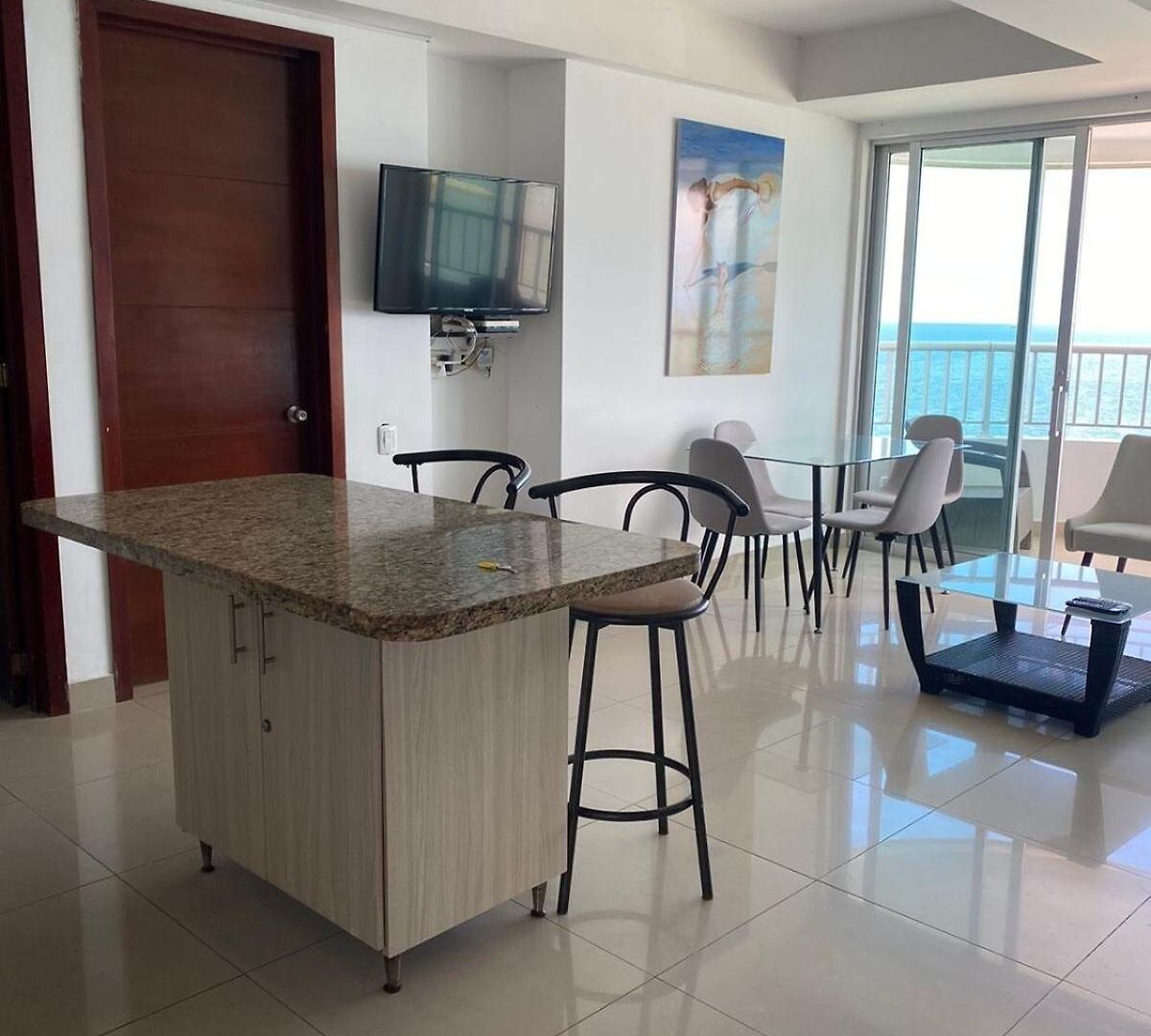 Apartamento Palmetto En La Playa De Bocagrande Cartagena