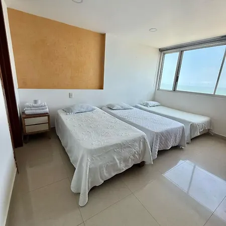 Palmetto En La Playa De Bocagrande Apartamento Cartagena